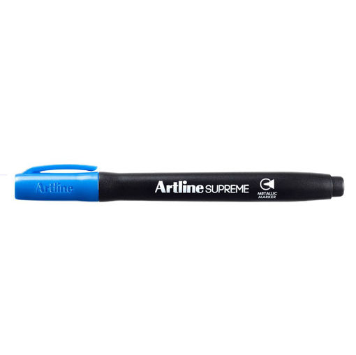 Picture of Permanent Marker Medium Metallic Blue Artline