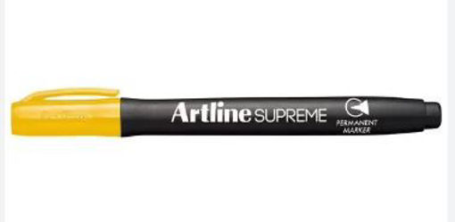 Picture of Permanent Marker Medium Yellow Artline