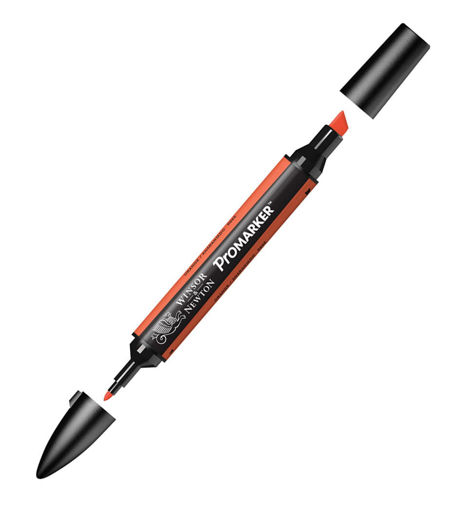 Picture of Permanent Marker Orange Twin W&NPromarker