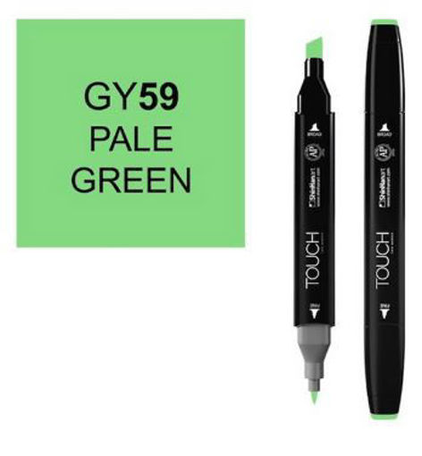 Picture of Permanent Marker Pale Green Twin Touch