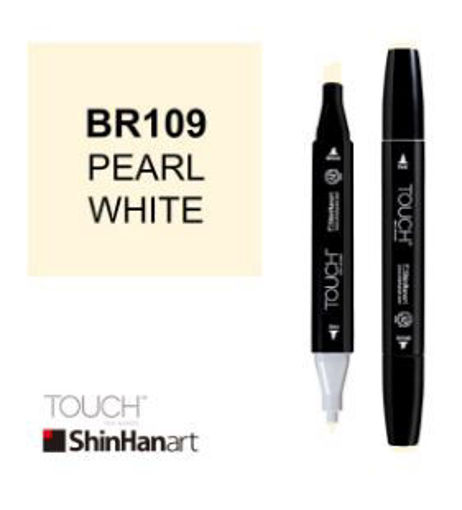 Picture of Permanent Marker Pearl White Twin Touch