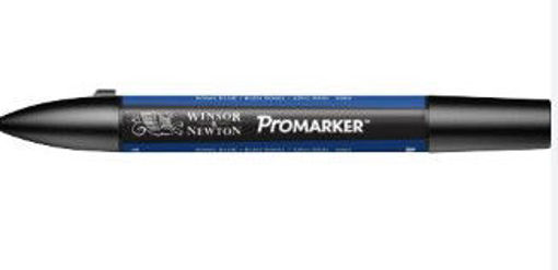 Picture of Permanent Marker Royal Blue Twin W&NPromarker