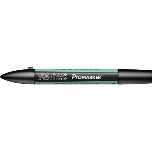 Picture of Permanent Marker Soft Green Twin W&NPromarker