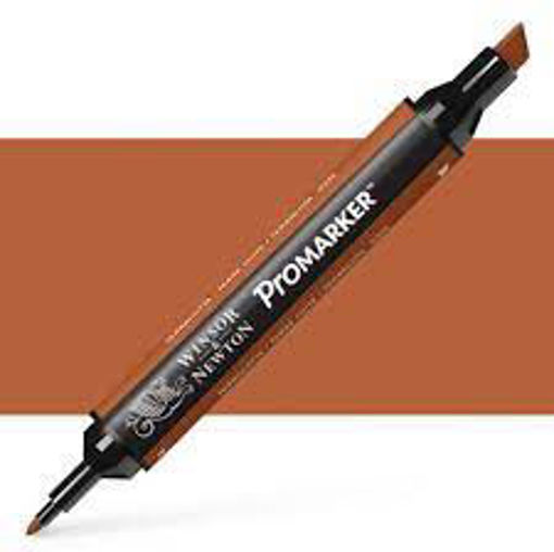 Picture of Permanent Marker Terracotta Twin W&NPromarker