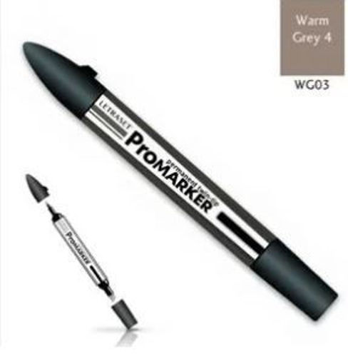Picture of Permanent Marker Warm Grey Twin W&NPromarker