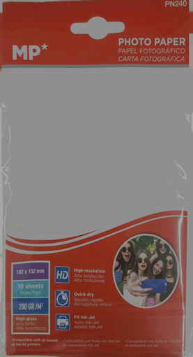 Picture of Photo Paper 10x15cm Colored 200gr Glossy MP