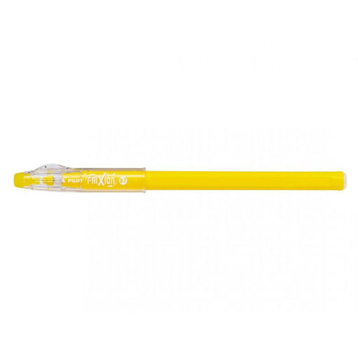Picture of Erasable Pen Yellow 0.7mm Frixion Pilot