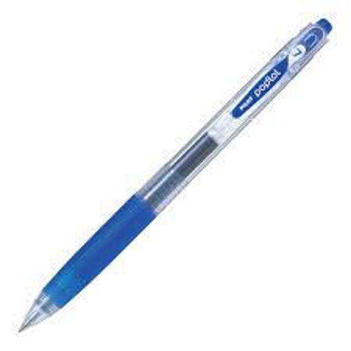 Picture of Retractable Pen Blue 0.7mm Gel Pilot Poplol