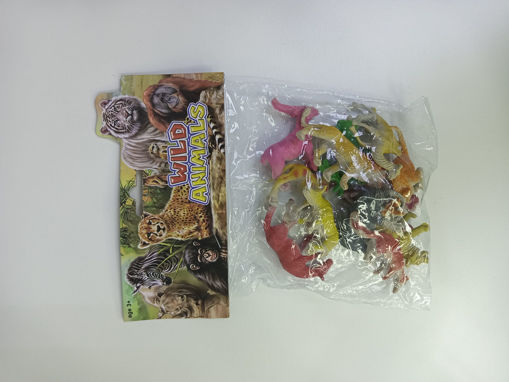 Picture of Plastic Assorted 12pcs Animals