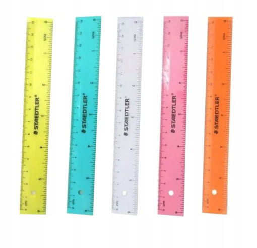 Picture of Plastic Ruler 15cm Neon Color Staedtler