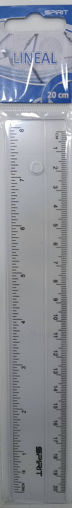 Picture of Plastic Ruler 20cm Transparent Spirit
