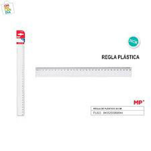 Picture of Plastic Ruler 30cm Transparent MP