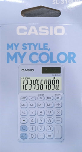 Picture of Pocket Calculator SL-310UC-LB Light Blue Casio