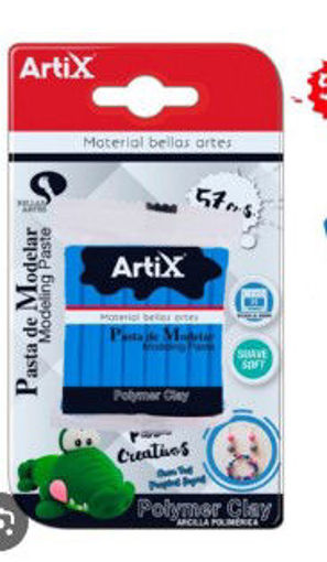 Picture of Polymer Clay Blue 57gr Artix