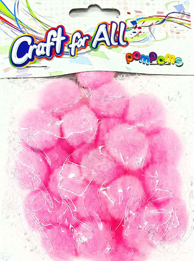 Picture of Pompoms 30pcs Pink Craft for all