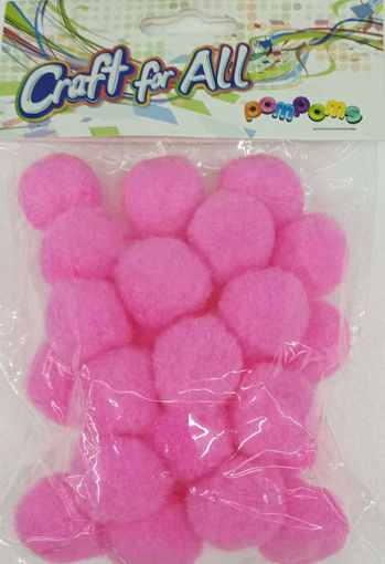 Picture of Pompoms 30pcs Pink Craft for all