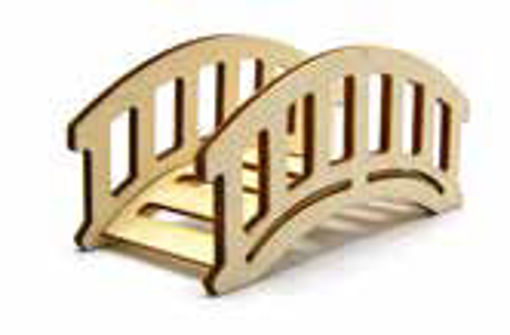 Picture of Pont en bois 12*4.5*4.5cm D19BS402