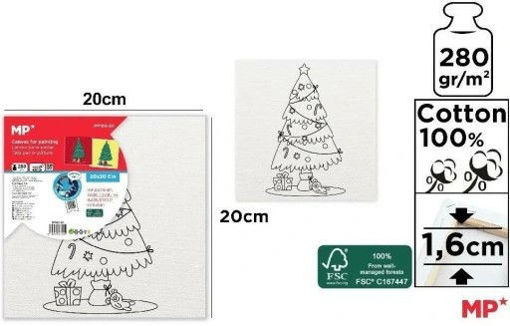 Picture of Printed Canvas 20x20cm MP