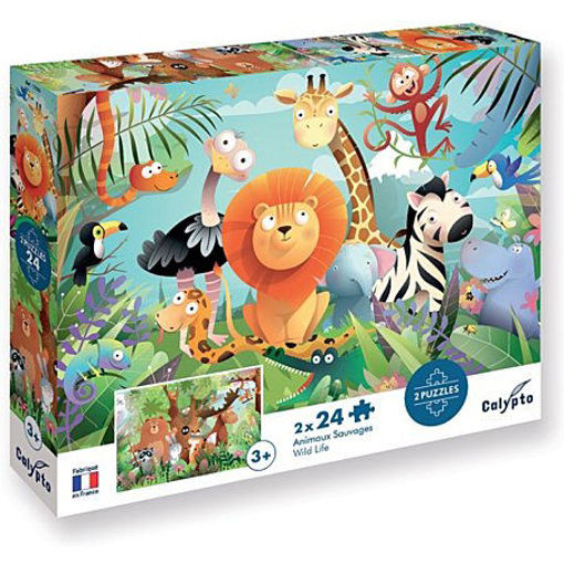 Picture of Puzzle Age 3+ 24pcs Calipto, Wild life