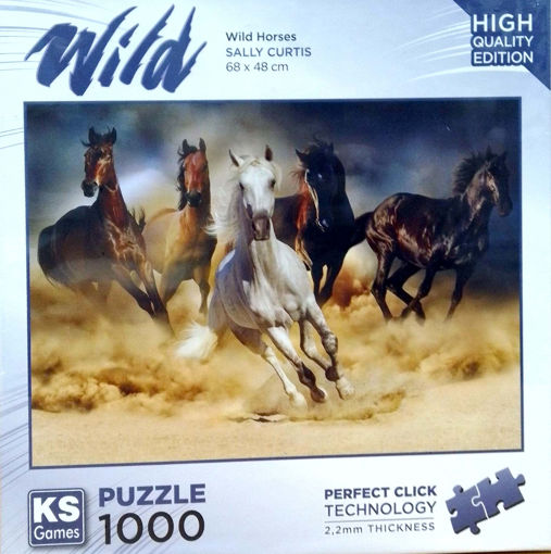 Picture of Puzzle 48X68cm 1000pcs KS games, Wild Horses