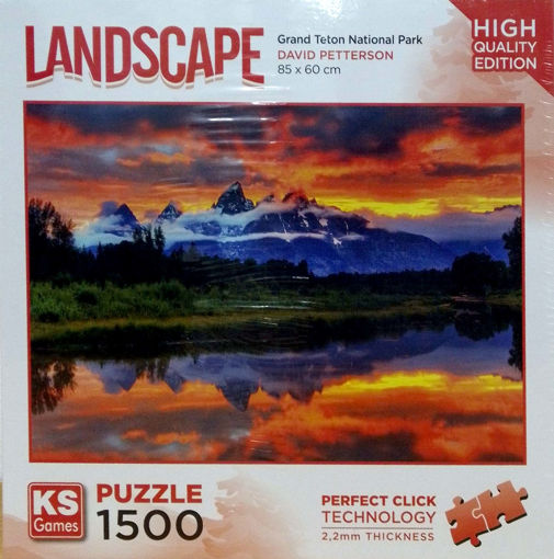 Picture of Puzzle 85x60cm 1500pcs KS games, Teton Park