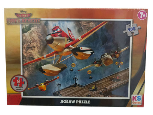 Picture of Puzzle Age 7+ 200pcs Airplane KS games