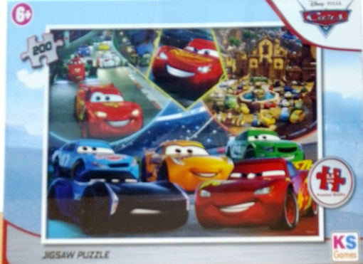 Picture of Puzzle Age 6+ 200pcs Cars KS games