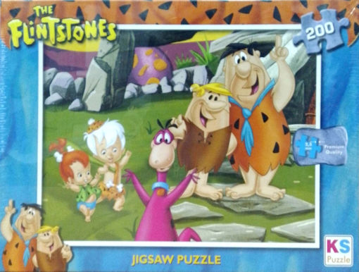 Picture of Puzzle Age 5 + 200pcs KS games, The Flintstones