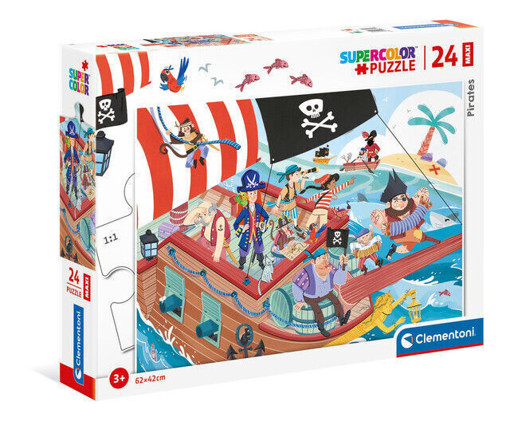 Picture of Puzzle Age 3+ 24pcs Clementoni, Pirates