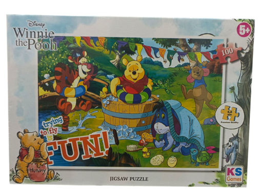Picture of Puzzle 34x48 100pcs Winnie the Pooh KS games