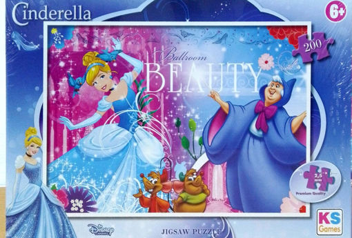 Picture of Puzzle 34x48 200pcs Cinderella KS games