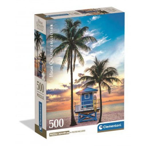 Picture of Puzzle 49x36cm 500pcs Miami Beach Clementoni