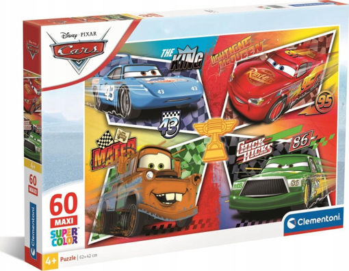 Picture of Puzzle Age 4+ 60pcs Cars Clementoni