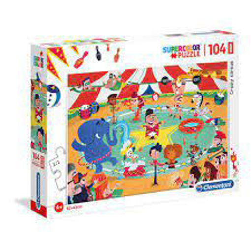 Picture of Puzzle Age 4+104pcs Clementoni, Crazy Circus