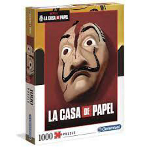 Picture of Puzzle 50x70cm 1000pcs Clementoni, Casa De Papel