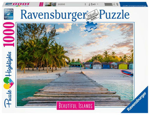 Picture of Puzzle 50x70cm 1000pcs Ravensburger, Maldives