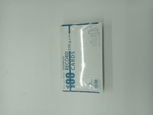 Picture of Record Cards 12.7x20.3cm 240gr Quadrilled Bassile