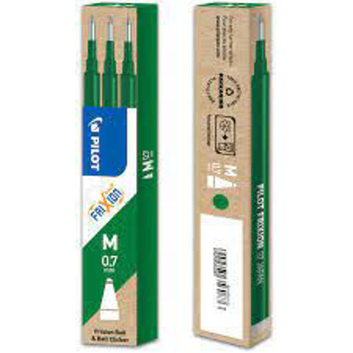 Picture of Refill Erasable Pen (Set of 3) Green 0.7mm Frixion