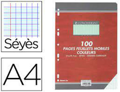Picture of Refill Paper A4 48 Sheets Light Green 80gr Conquer