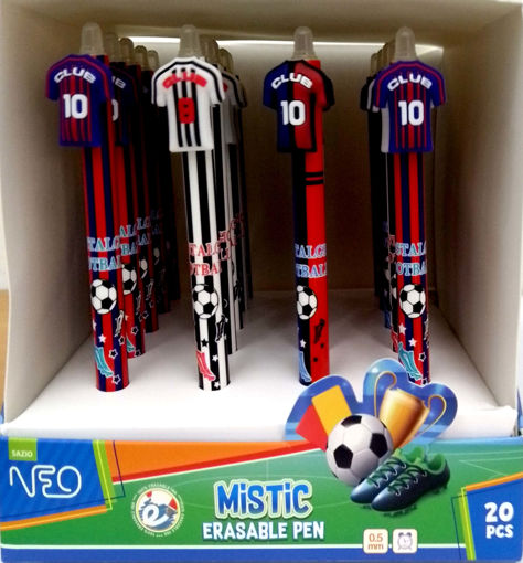 Picture of Retractable Erasable Pen 0.5mm Football Statovac