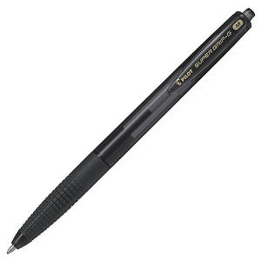 Picture of Retractable Pen Black 1mm Pilot Super Grip