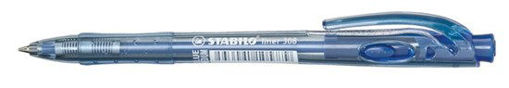 Picture of Retractable Pen Medium Blue 0.7mm Stabilo