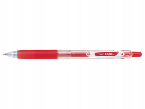 Picture of Retractable Pen Red 0.7mm Gel Pilot Poplol