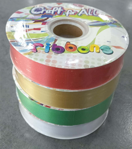 Picture of Ribbon Colored 2.5cm Gifts Craft for all