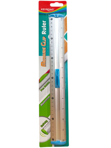 Picture of Ruler Aluminium 30cm Keyroad