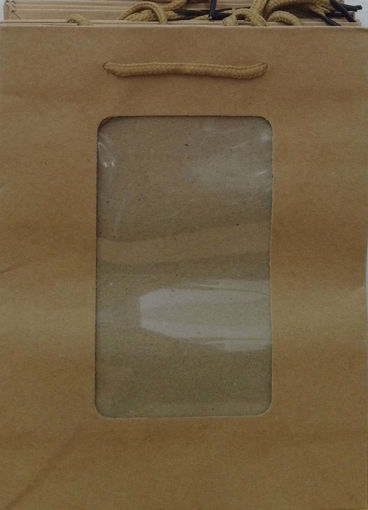 Picture of Bag For Gift 18x26cm 210gr With Window