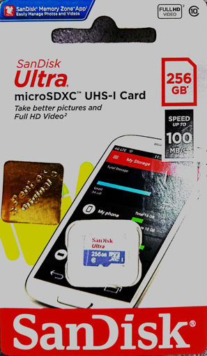Picture of Card Ultra Sandisk,SDSQUNR-256G-GN3MN