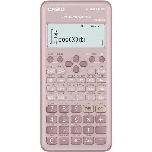 Picture of Scientific Calculator FX-570ES-PK Pink Casio