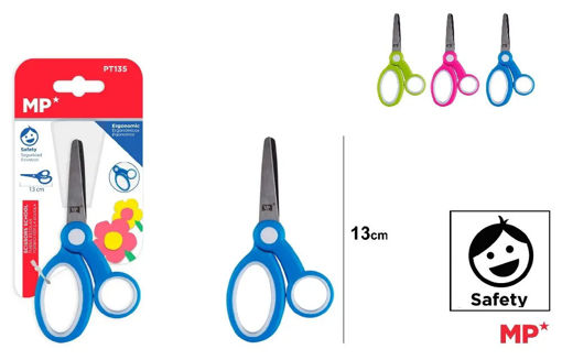 Picture of Scissor For Kids Metal 13cm 3colors MP