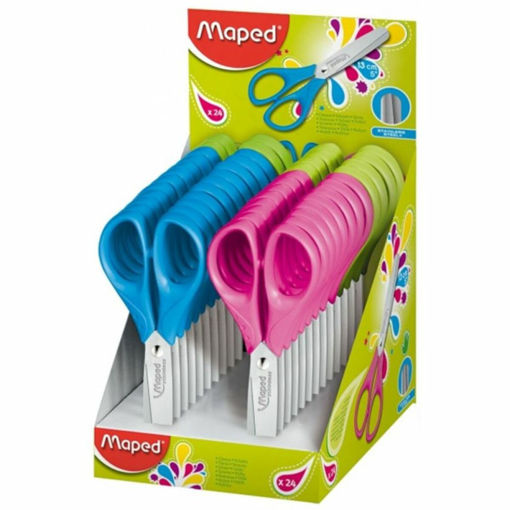 Picture of Scissor For Kids Metal 13cm Colored Maped
